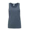 Heather Navy - Front - Bella + Canvas Unisex Adult Heather Jersey Tank Top