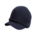 Navy - Front - Result Winter Essentials Esco Army Knitted Hat