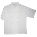 White - Front - Dennys Unisex Adult Long-Sleeved Chef Jacket