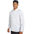 White - Back - Dennys Unisex Adult Long-Sleeved Chef Jacket