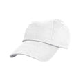 White - Front - Result Headwear Childrens-Kids Cotton Low Profile Cap