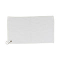 White - Front - Towel City Luxury Golf Towel