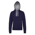 Oxford Navy - Front - Awdis Unisex Adult Chunky Hoodie