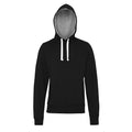 Jet Black - Front - Awdis Unisex Adult Chunky Hoodie