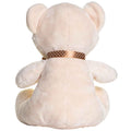 Cream - Back - Mumbles Velvet Bear Plush Toy