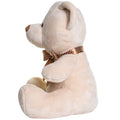 Cream - Side - Mumbles Velvet Bear Plush Toy