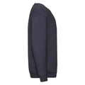 Deep Navy - Side - Fruit of the Loom Childrens-Kids Premium Drop Shoulder Sweatshirt