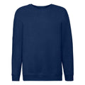 Navy - Front - Fruit of the Loom Childrens-Kids Premium Drop Shoulder Sweatshirt