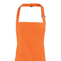 Orange - Back - Premier Colours 2 in 1 Full Apron