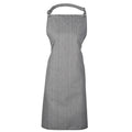 Grey Denim - Front - Premier Unisex Adult Plain Apron