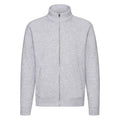 Heather Grey - Front - Fruit Of The Loom Mens Heather Premium Sweatshirt