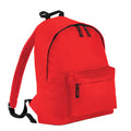 Bright Red - Front - Bagbase Childrens-Kids Fashion Backpack