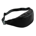 Jet Black - Front - Bagbase Studio Waist Bag