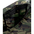 Jungle Camo-Black - Back - Bagbase Camo Packaway Duffle Bag