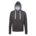 Charcoal - Front - Awdis Womens-Ladies Chunky Hoodie