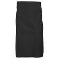 Black - Front - Dennys Unisex Adult Polyester Pocket Waist Apron