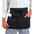 Black - Back - Dennys Unisex Adult Money Waist Apron