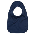 Nautical Navy - Front - Babybugz Baby Plain Bib