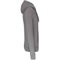 Grey Heather - Side - Kariban Mens Eco Friendly Hoodie