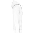 White - Side - Kariban Mens Eco Friendly Hoodie