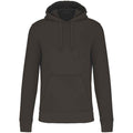 Dark Grey - Front - Kariban Mens Eco Friendly Hoodie