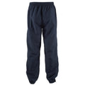 Navy - Back - Tombo Unisex Adult Cuffed Tracksuit Bottoms