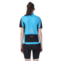 Aqua-Black - Back - Spiro Womens-Ladies Bikewear Cycling Jersey