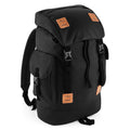 Black-Tan - Front - Bagbase Urban Explorer Backpack