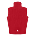 Red - Back - Result Childrens-Kids Polartherm Fleece Body Warmer