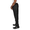 Black - Side - Dennys Unisex Adult Elasticated Chef Trousers