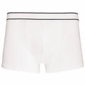 White - Front - Kariban Mens Boxer Shorts