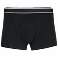 Black - Front - Kariban Mens Boxer Shorts