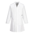 White - Front - Portwest Unisex Adult Lab Coat