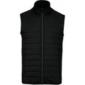 Black - Front - Proact Mens Twin Fabric Sports Gilet