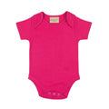 Fuchsia - Front - Larkwood Toddler Short-Sleeved Bodysuit