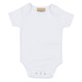 White - Front - Larkwood Toddler Short-Sleeved Bodysuit