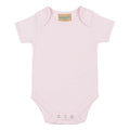 Pale Pink - Front - Larkwood Toddler Short-Sleeved Bodysuit