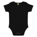 Black - Front - Larkwood Toddler Short-Sleeved Bodysuit