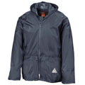 Navy - Back - Result Unisex Adult Waterproof Jacket And Trousers Set