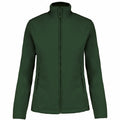 Forest Green - Front - Kariban Womens-Ladies Maureen Microfleece Jacket