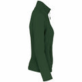 Forest Green - Side - Kariban Womens-Ladies Maureen Microfleece Jacket