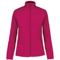 Fuchsia - Front - Kariban Womens-Ladies Maureen Microfleece Jacket