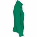 Kelly Green - Side - Kariban Womens-Ladies Maureen Microfleece Jacket