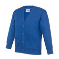 Royal Blue - Front - Awdis Childrens-Kids Academy Cardigan