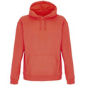 Pop Orange - Front - SOLS Unisex Adult Condor Hoodie