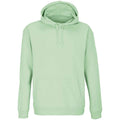 Frozen Green - Front - SOLS Unisex Adult Condor Hoodie