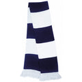 White-Navy - Front - Result Winter Essentials Team Winter Scarf