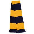 Navy-Gold - Front - Result Winter Essentials Team Winter Scarf