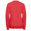 Bright Red - Back - Russell Childrens-Kids Jerzees Schoolgear V Neck Sweatshirt