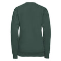 Bottle Green - Back - Russell Childrens-Kids Jerzees Schoolgear V Neck Sweatshirt